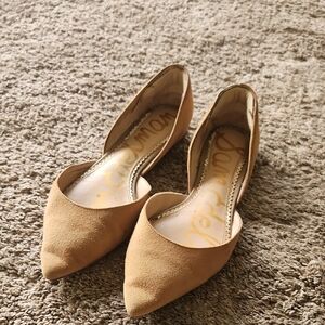 Sam Edelman Suede Tan Women's Flats